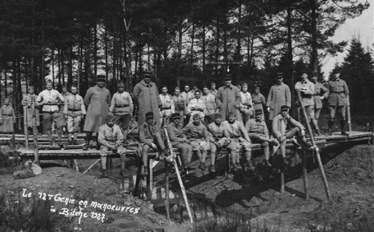 1927 
12&egrave;me Rgt du G&eacute;nie &agrave; l'arm&eacute;e du Rhin